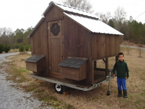 coop on a 6 x 8 trailer